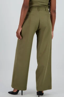 Shasa Solid Tailored Pants