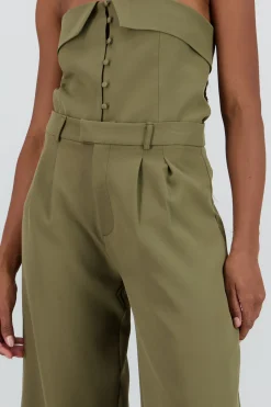 Shasa Solid Tailored Pants