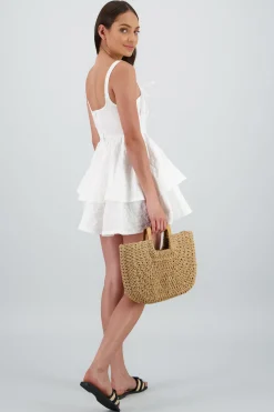 Shasa Solid Textured Dress