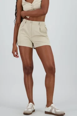 Shasa Solid Textured Shorts