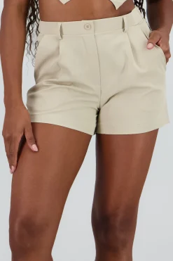 Shasa Solid Textured Shorts