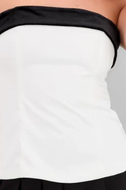 Shasa Solid Top with Bow Detail