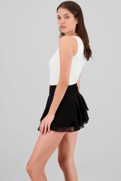 Shasa Solid V Neck Bodysuit
