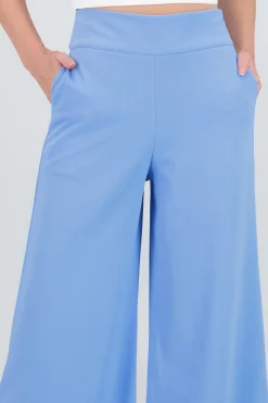 Shasa Solid Wide Leg Pants