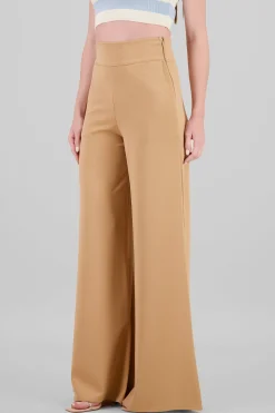 Shasa Solid Wide Leg Pants