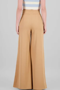 Shasa Solid Wide Leg Pants