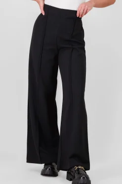 Shasa Solid Wide Leg Pants