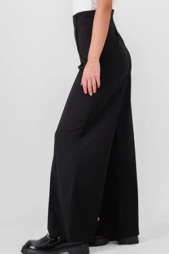 Shasa Solid Wide Leg Pants