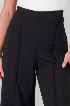 Shasa Solid Wide Leg Pants