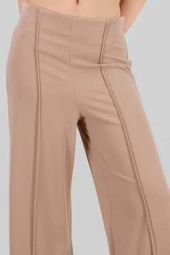 Shasa Solid Wide Leg Pants