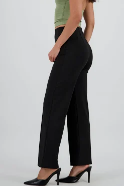 Shasa Solid Wide Leg Pants