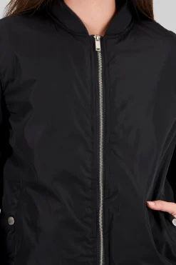Shasa Solid Zip-Up Bomber