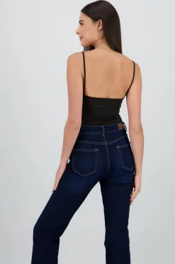 Shasa Spaghetti Straps Bodysuit