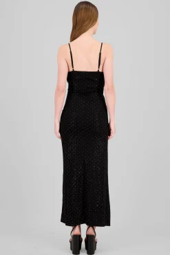 Shasa Sparkle Wrap Dress