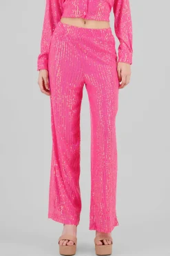 Shasa Sparkly Wide Leg Pants