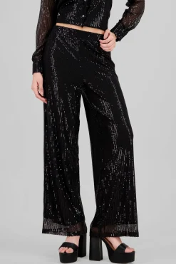 Shasa Sparkly Wide Leg Pants