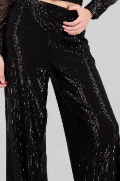 Shasa Sparkly Wide Leg Pants