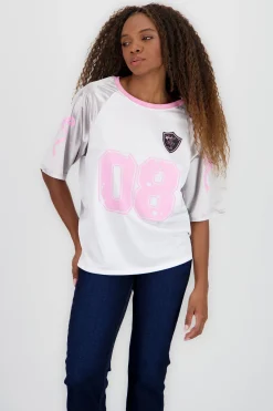 Shasa Sports T Shirt with Contrast Sleeves