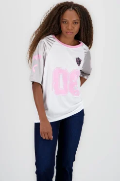 Shasa Sports T Shirt with Contrast Sleeves