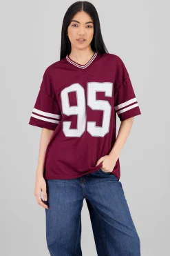 Shasa Sports T Shirt with Number Print