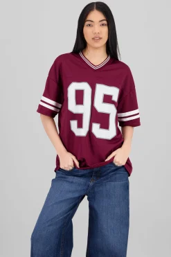 Shasa Sports T Shirt with Number Print