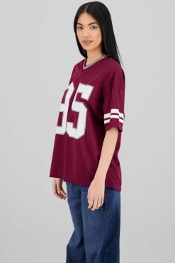 Shasa Sports T Shirt with Number Print