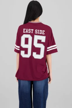 Shasa Sports T Shirt with Number Print