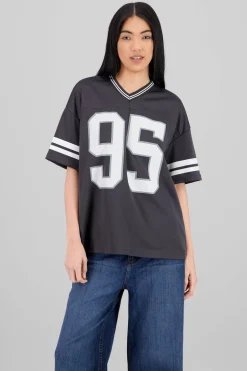 Shasa Sports T Shirt with Number Print