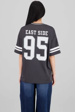 Shasa Sports T Shirt with Number Print