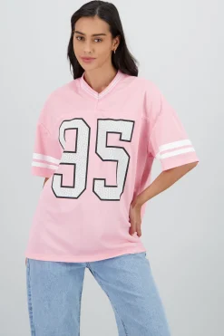 Shasa Sports T Shirt with Number Print