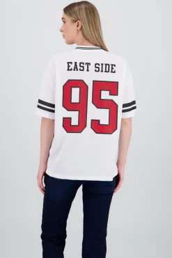 Shasa Sports T Shirt with Number Print