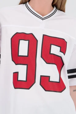Shasa Sports T Shirt with Number Print