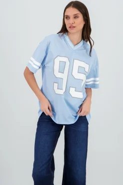Shasa Sports T Shirt with Number Print