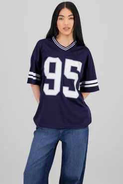 Shasa Sports T Shirt with Number Print