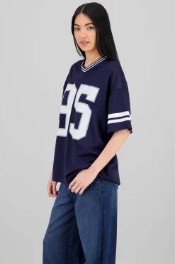 Shasa Sports T Shirt with Number Print