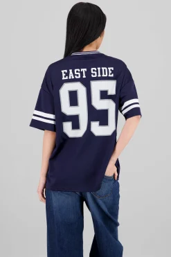 Shasa Sports T Shirt with Number Print