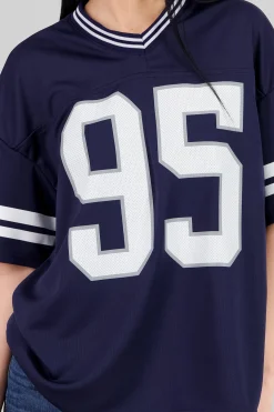 Shasa Sports T Shirt with Number Print