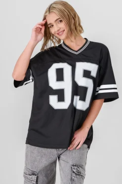 Shasa Sports T Shirt with Number Print