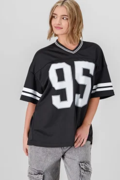 Shasa Sports T Shirt with Number Print
