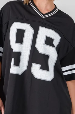 Shasa Sports T Shirt with Number Print