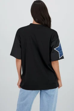 Shasa Sports T Shirt with Patch Detail