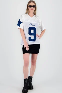 Shasa Sports T Shirt with Patch Detail