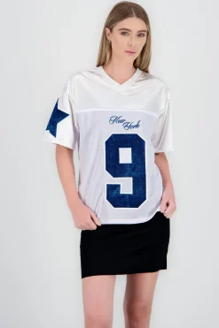 Shasa Sports T Shirt with Patch Detail