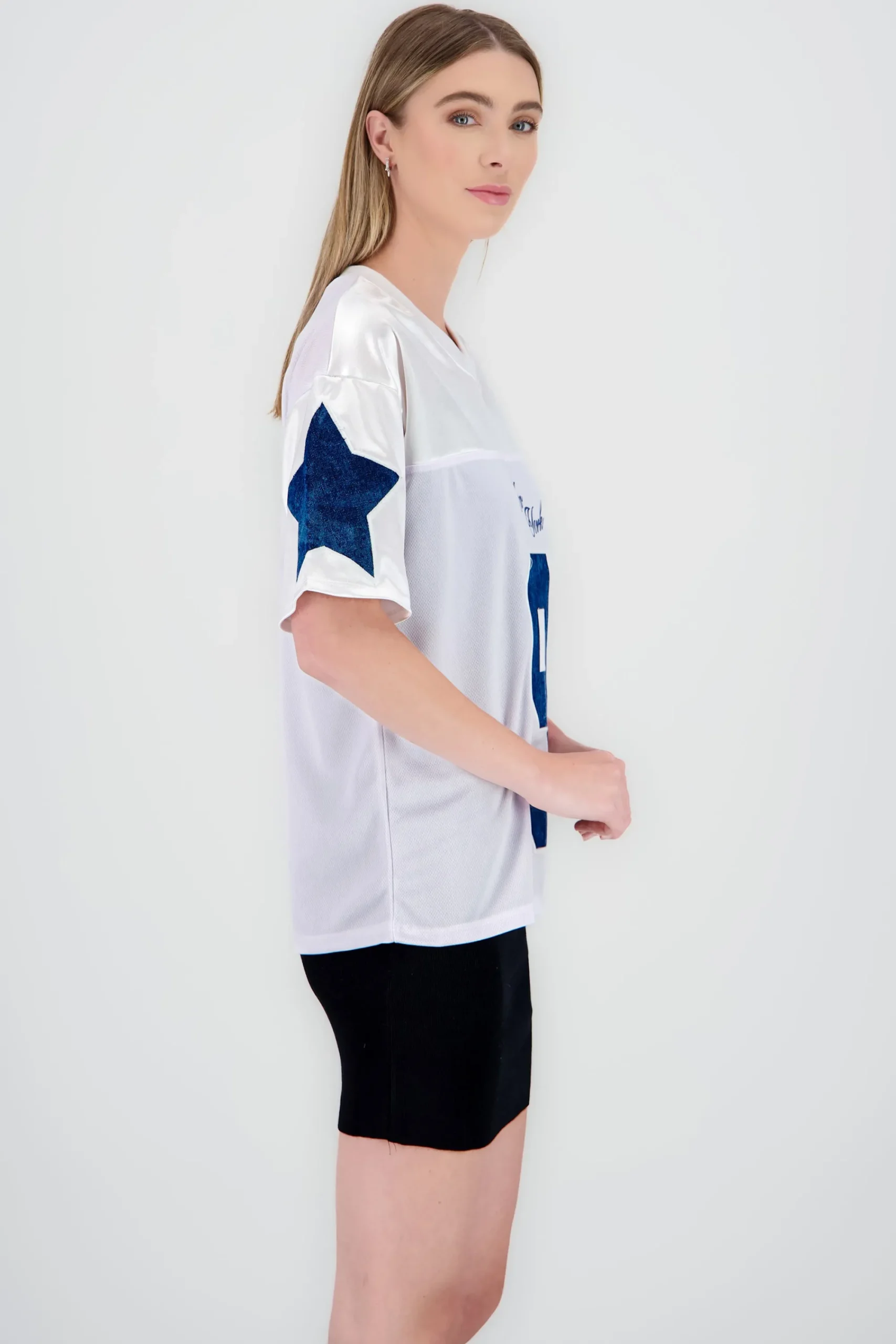 Shasa Sports T Shirt with Patch Detail