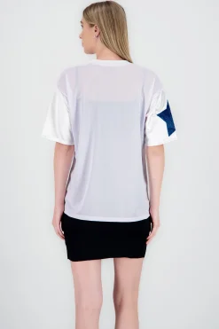 Shasa Sports T Shirt with Patch Detail