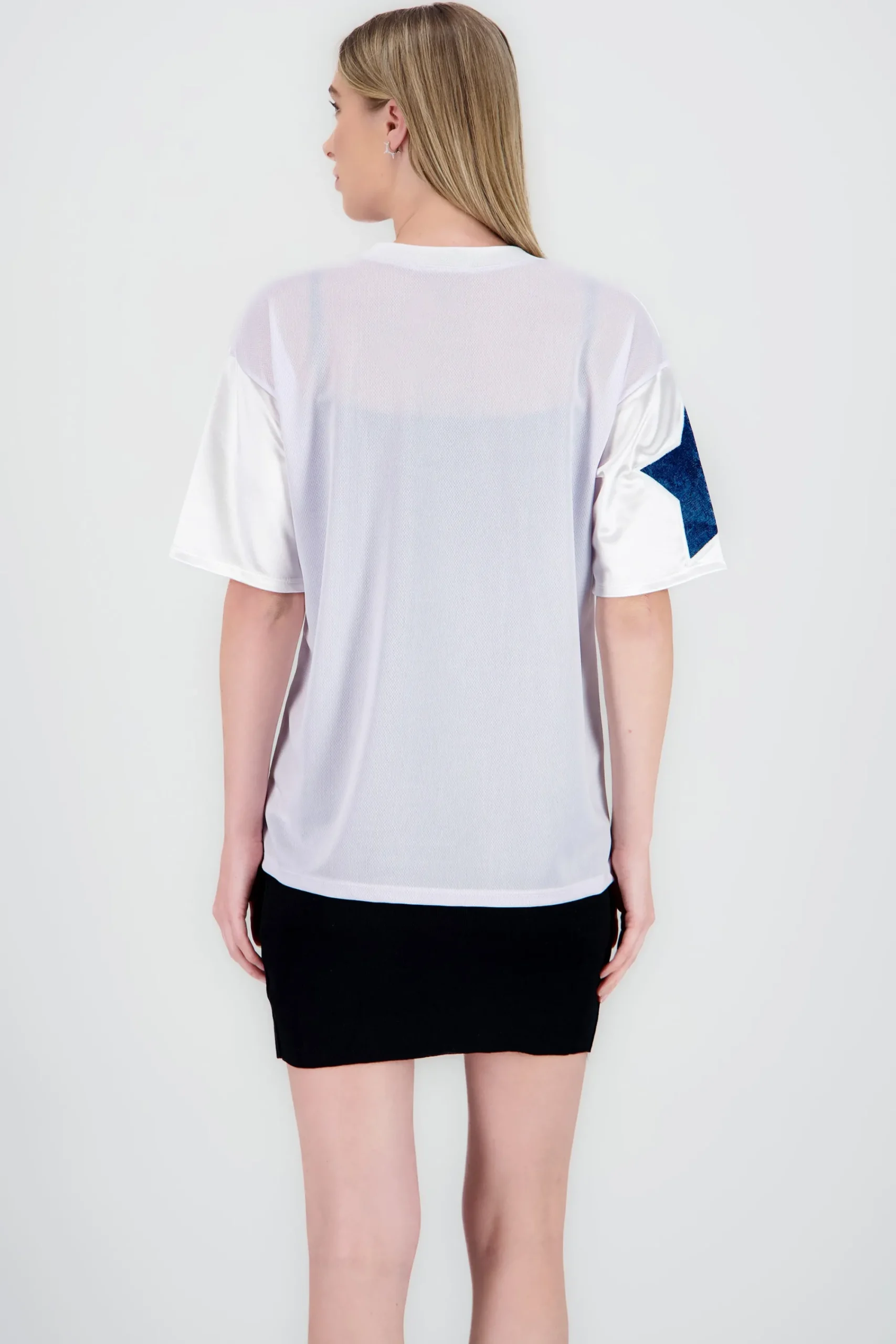 Shasa Sports T Shirt with Patch Detail