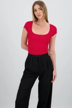 Shasa Square Neck Bodysuit
