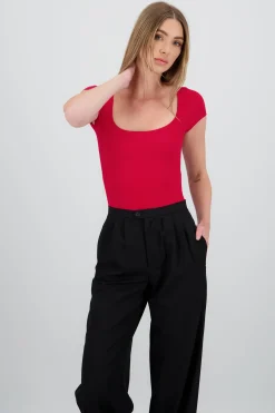 Shasa Square Neck Bodysuit