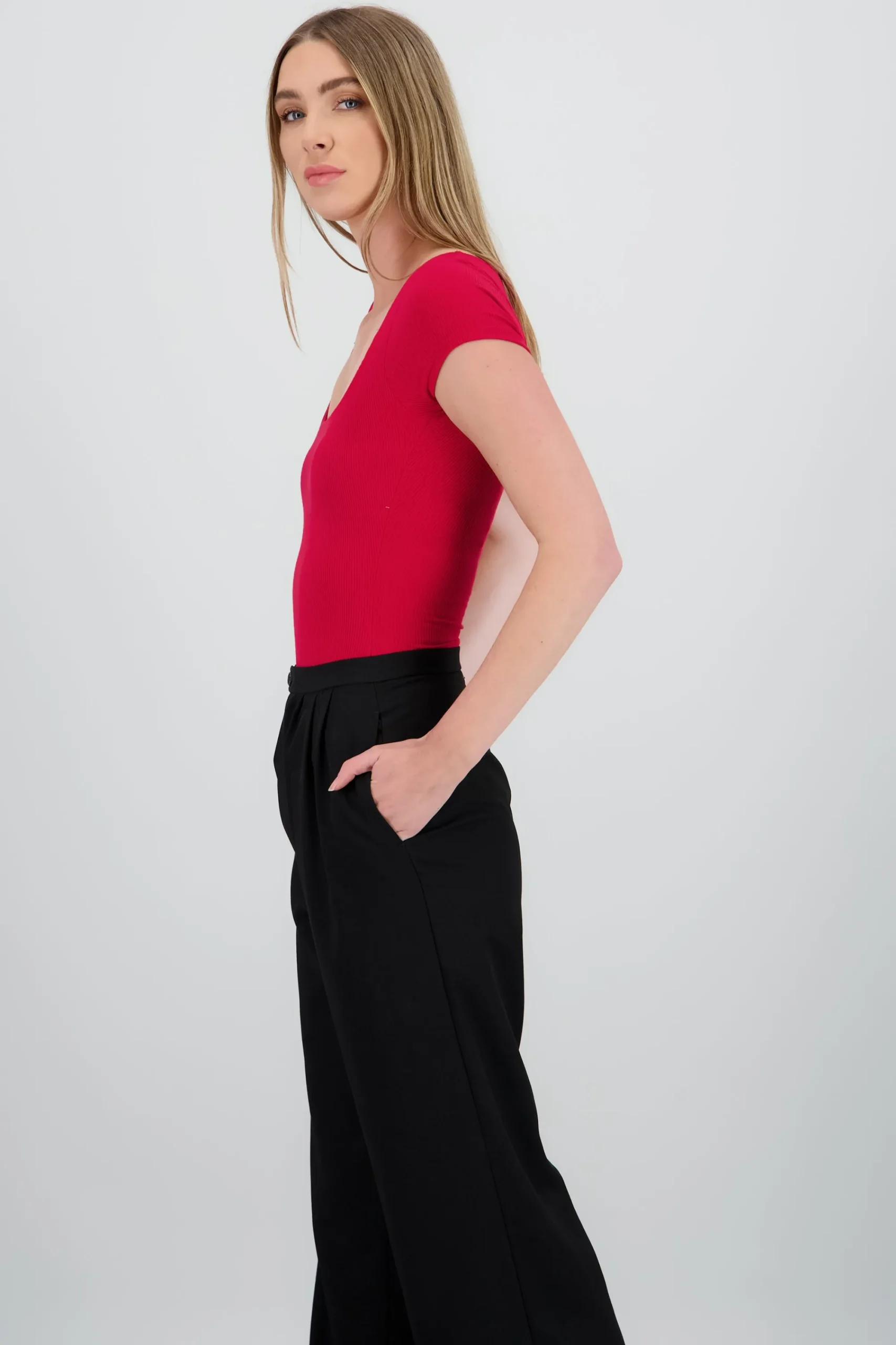 Shasa Square Neck Bodysuit