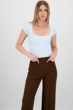 Shasa Square Neck Bodysuit
